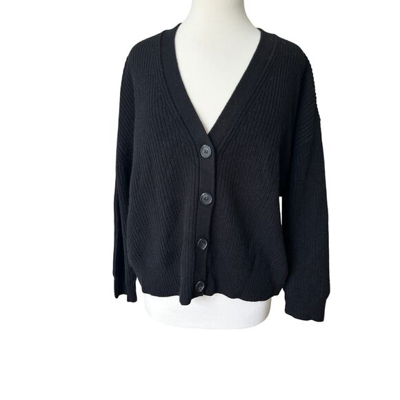 Jenni Kayne Cropped Cashmere Cocoon Cardigan M - Picture 6 of 10